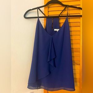 Navy blue summer tank